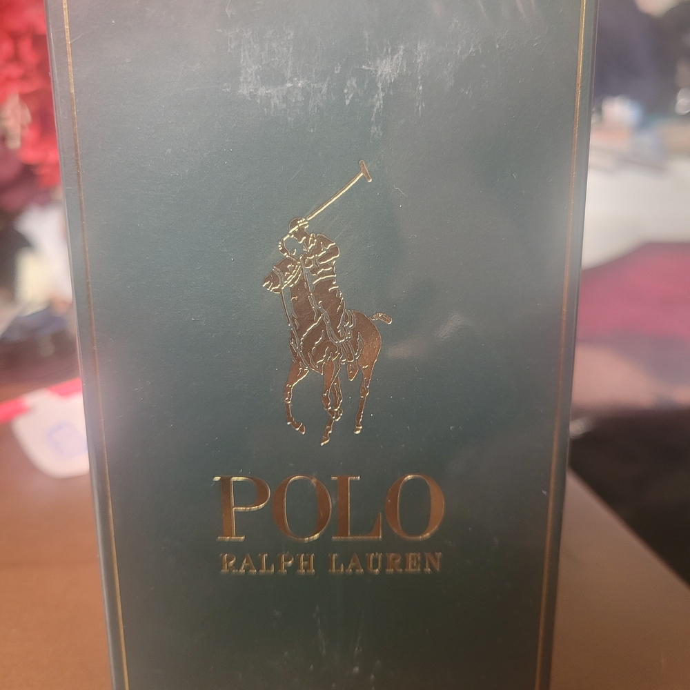Ralph Lauren Polo Green and Gold Box